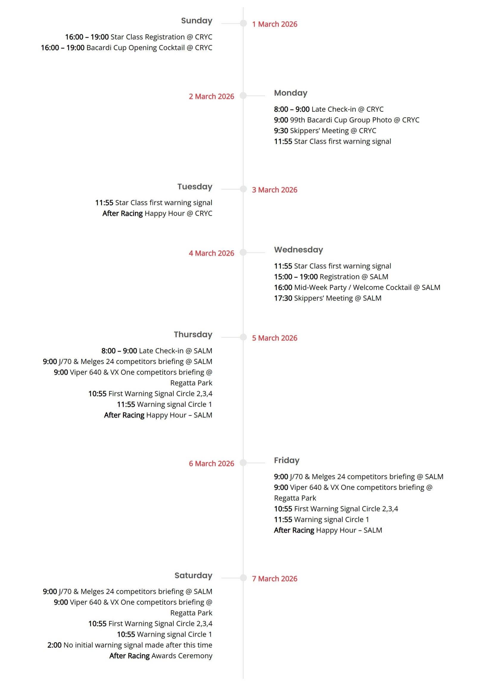 Official Program 